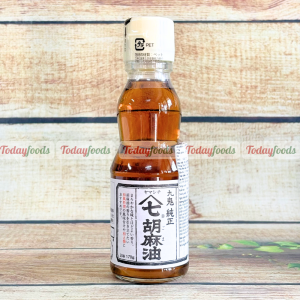 Dầu mè Nhật Bản nguyên chất 100% Kuki Yamashichi chai thủy tinh 170G
