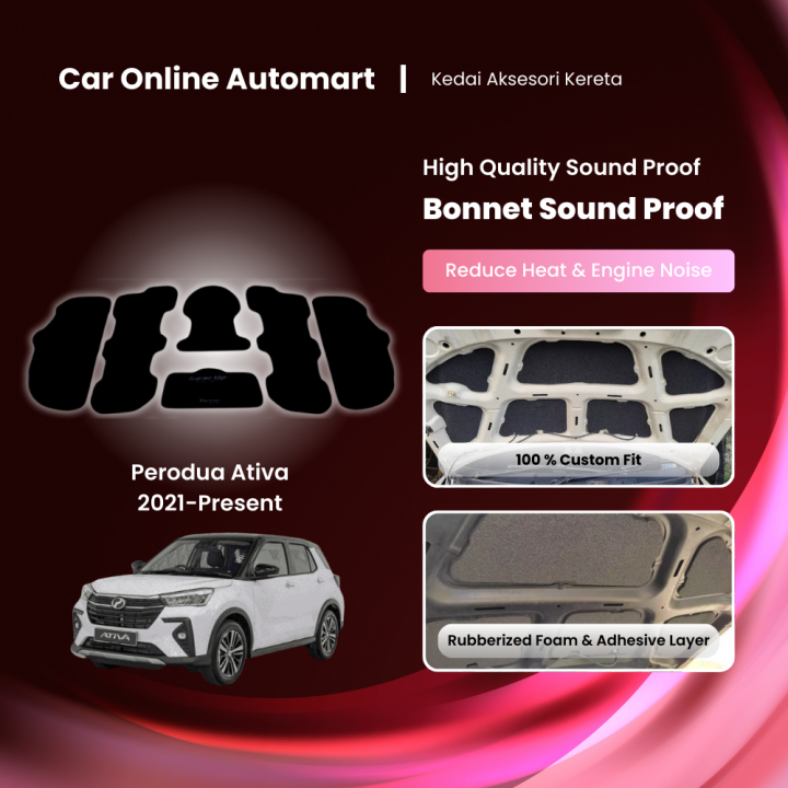 No underbonnet pad? Our Premium Underbonnet Insulation is No underbonnet pad? Our Premium Underbonnet Insulation is