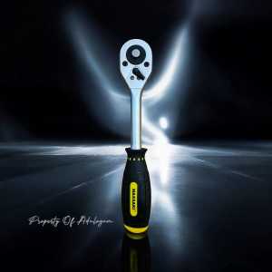 MASAKI Rachet Handle 1/2 x 10 Inch - Gagang Kunci Sok Sock Ratchet