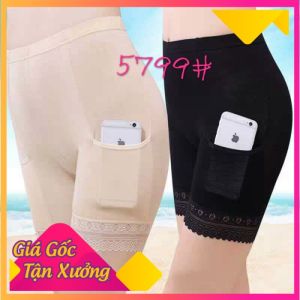 Quần Mặc Váy Nâng Mông Phối Ren