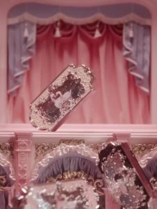 Flower Knows Eyeshadow Palette  Swan Ballet Series Six-Color Eyeshadow Long-lasting Effect Silky Powder 6.5g