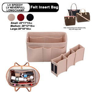 EverToner Felt Handbag Insert Organiser Felt Bag Organizer Handbag Tote Bag in Bag Organizer