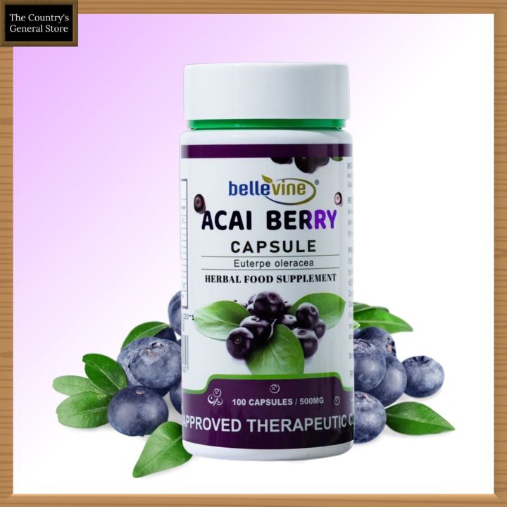 Revitalize from Within: Acai Berry Capsules by Watsons - Your ...