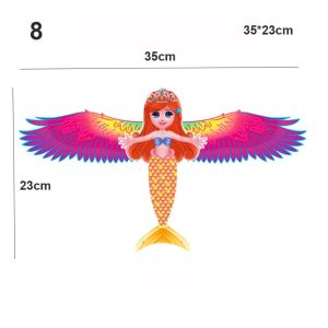 WFYW High Quality Cartoon Children Gift Plastic Eagle Kite Flying Bird Kites 35cm Large Eagle Kites
