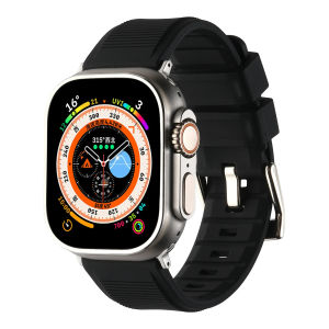 Soft Silicone Strap For Apple Watch Ultra 3 2 Band 11 49mm 46mm 45mm 44mm 42mm 38 40mm 41mm Rubber Bracelet For iWatch Series 11 10 9 8 7 6 5 4 SE3