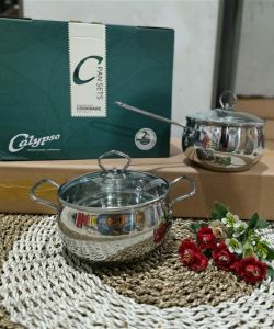 PROMO GRATIS ONGKIR !!! PANCI LABU/PANCI LABU CALYPSO/PANCI LABU VIENNA/PANCI SOUP CALYPSO TEBAL DENGAN TUTUP KACA KUAT-KONAMO