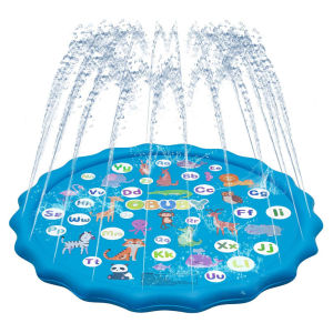 GOOGOO BIRD Baby & Kids Durable PVC Water Splash Pool Sprinkler Fountain Pad Outdoor Swimming Pool Air Kolam Kanak-kanak
