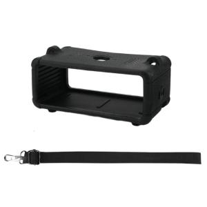Lightweight Silicone Case Bag Protector Sleeve with Adjustable Shoulder Belt for EMBT III Wireless Speaker