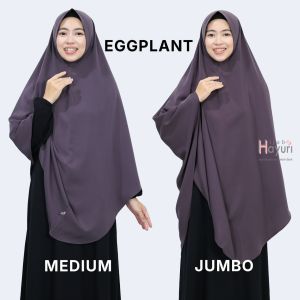 Bergo Instan Harian Casual / Bergo Bahan Wolfis Adem Tidak Menerawang / Bergo Inaya by Hijab Hayuri