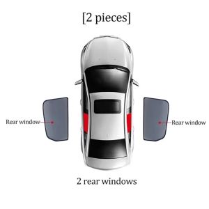 Kia K5 2010-2015 Strong Magnetic Sunshade [4 pcs]