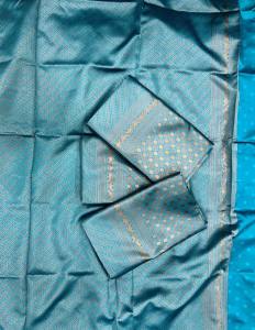 [Pre Order]Soft Lichi Silk Saree (Normal / Ready To Wear) ~ Delivery Lead Time : 10 days