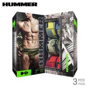 HUMMER Extra Size Men Underwear Microfibre Spandex Camouflage Mini (3 pcs) HM7513