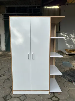 Tủ Quần Áo Gỗ MDF Chắc Chắn Dễ Lắp Ráp Tủ Quần Áo KỆ 80x45x120cm