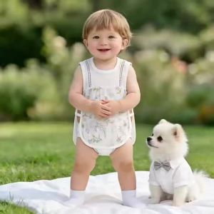 Summer a Ice-silk-like cool modal baby vest sleeveless anti-cold belly band for infants