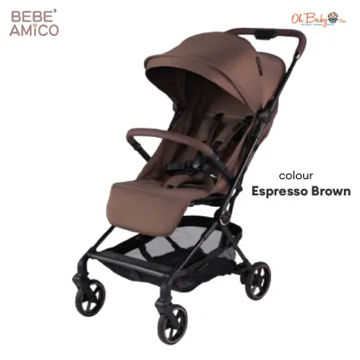 Bebe Amico Enzo Lightweight Compact Stroller 5.8kg Suitable from Newborn to 22kg
