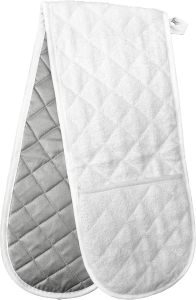 36"x7.5" Double Oven Mitt Heat Resistant Potholder Double Oven Glove for Handling Hot Pots Extra Long for Kitchen Cooking Baking