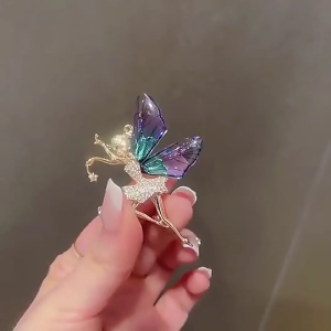 Rhinestone tiên bướm Trâm kẹp gài ve áo vũ công ballet Trâm Quần Áo Pins Món Quà Sinh Nhật Cho Phụ Nữ cô gái tuổi teen