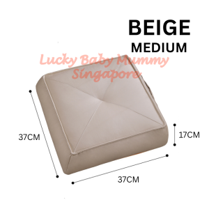 Square Tatami Floor Cushion/PU Leather Floor Seat/Japanese Style Meditation Pillow