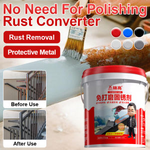 Rust Converter with Waterborne Paint Coatings