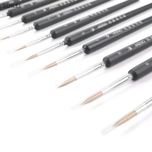 【Flash Sale】COD Miniature Paint Brush Professional Nylon Brush Acrylic Painting Thin Line Pen