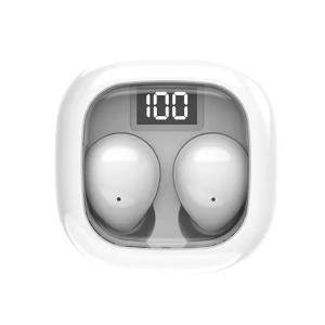 Sk19 หูฟังไร้สายบลูทูธ 5.3 TWS ตัดเสียงรบกวนหูฟังชนิดใส่ในหูที่มองไม่เห็นหูฟังนอนหลับชุดหูฟังเพลงพร้อมไมโครโฟน