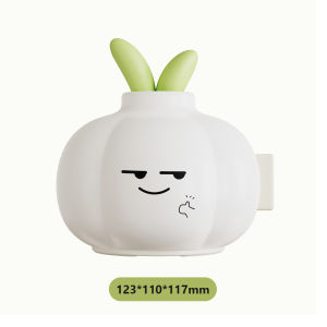 Creative silicone night light C-shaped charging timed dimming clapping light cartoon bedroom soft light sleep LED silicone night light as a gift for boyfriend and girlfriend