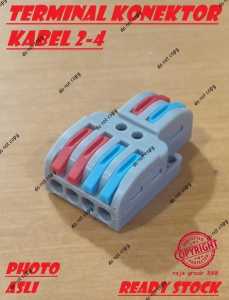 Terminal Konektor Cabang 2 to 4 Kabel Konektor Splitter 2 - 4 LT 422