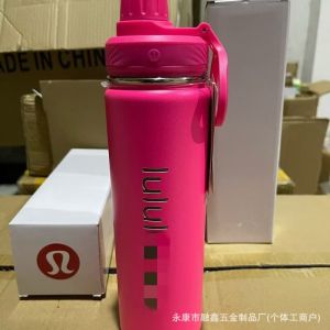 Back to Life Sports water bottle lululemon710ml Outdoor travel insulated bottle/yoga kettle