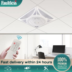 Embedded Ceiling Fan Circulating Fan Remote Control Ceiling Fan Air Cooling Fan Embedded Integrated Silent Shaking Head Electric 60x60 Circulating Fan