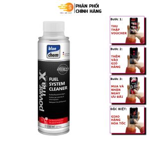 Phụ gia xăng cho ô tô Bluechem 33028E - Tốc Độ 247 - Tăng cường bôi trơn trong khi làm sạch làm sạch và bảo vệ động cơ xe ô tô