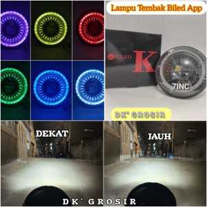 KENZO - Lampu Utama Biled 7inc Premium plus senja App