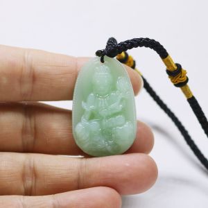 Dây chuyền phật Phổ Hiền Bồ Tát -Bản mệnh tuổi Thìn Tỵ-Tặng kèm theo dây