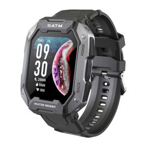 C20 Outdoor Smart Watch Men 5 ATM Heart Rate Monitor Blood Pressure Oxygen Fitness Sport Smartwatch