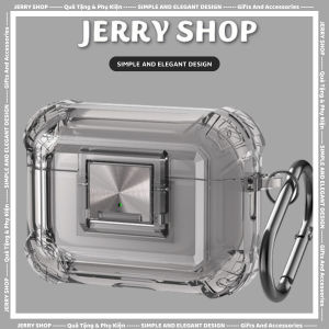 Vỏ Đựng Case Airpod Ốp Trong Suốt Nhiều Màu Bảo Vệ Tai Nghe Không Dây Bluetooth Chống Va Đập 1 2 3 Prp  - Jerry Shop