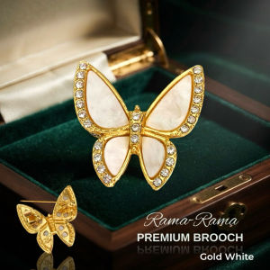 Elegant Brooch 1pc Kerongsang Bahu Rama-Rama Fashion Brooch Butterfly Pin Tudung Hijab Muslimah B3564