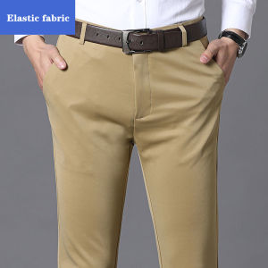 CEO Mens Formal Pant Office Pants for Men s Stretchable Casual Long Trousers Business Man Father seluar slack