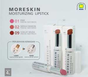 TERLARIS MORESKIN LIP CREAM 09 01 02 03 05 07 08 33 NASA ORIGINAL / Lipstik Moreskin / Lip Cream Matte / Lipstik Matte / lipstik alami tanpa efek samping / lip cream matte nasa ORIGINAL 1000%