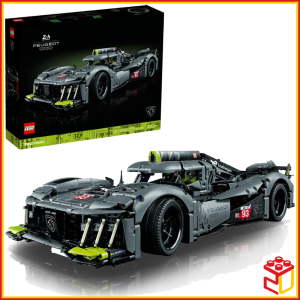 (Ready Stock) 42156 LEGO Technic PEUGEOT 9X8 24H Le Mans Hybrid Hypercar Building Toy