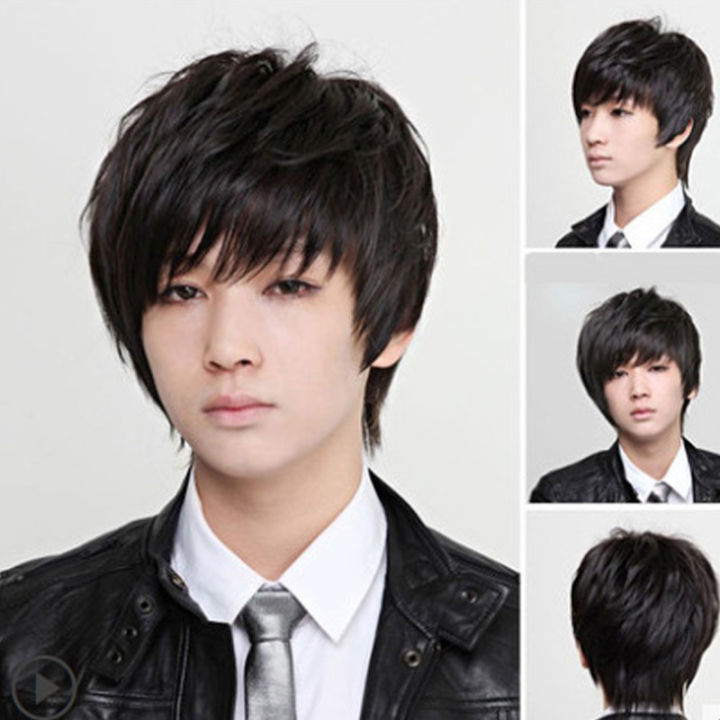 Korean black wig hotsell