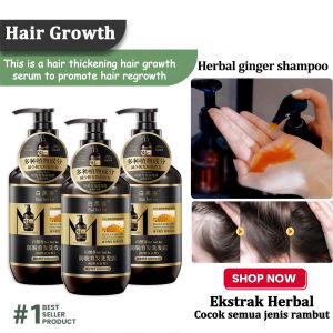 Hair growth shampoo Anti Hair loss shampoo 400ml Anti Hair Loss Promote Thick Hair Growth Reduce Hair Fall Oil Control Anti dandruff Hair growth shampoo