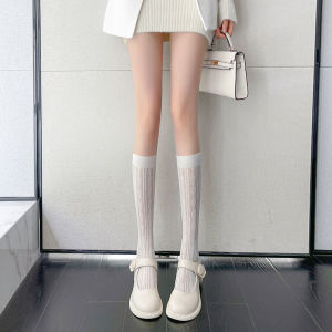 ถุงเท้าเข่าผู้หญิงลูกไม้เซ็กซี่ด้านบนถุงน่องถุงน่องยาวตาตาข่ายมากกว่าถุงน่องลำตัวถุงน่องยาวถุงเท้ายาว