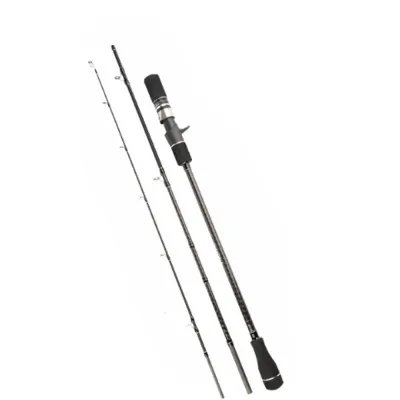 EQUITY 3-Piece Travel Jigging Rod 1.83-1.91m MH Carbon Rod Heavy Duty Ceramic Guides Slow Jigging Rod Tuna Fishing