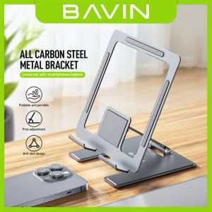 IDEAL1 BAVIN PS22 Foldable Portable Phone Tablet Holder Stand Metal Adjustable Universal Phone Tablet Stand
