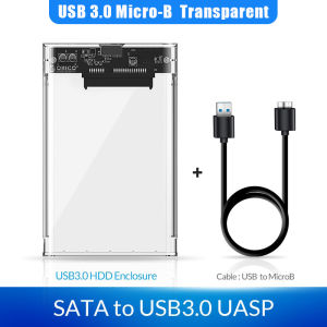 【Ready Stock】2.5 Inch USB SDD HDD Case Enclosure Sata to USB 3.0 Hard Drive Disk SATA External Enclosure Drive Box