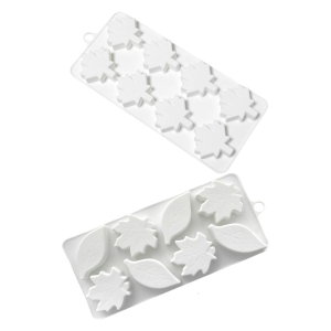 Maple Leaf Shape Silicone Molds Nonstick Mousses Cake Molds Cake Decorating Tool for Truffles Cheesecakes Easy to Clean
