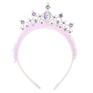 Korean version of Frozen alloy childrens crown headband cute girls headgear Princess Elsa girl jewelry gift