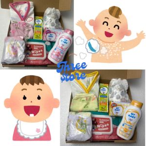 Parsel Perlengkapan Bayi Baru Lahir / Hampers Baby Kado Lahiran Bayi Cowok & Cewek