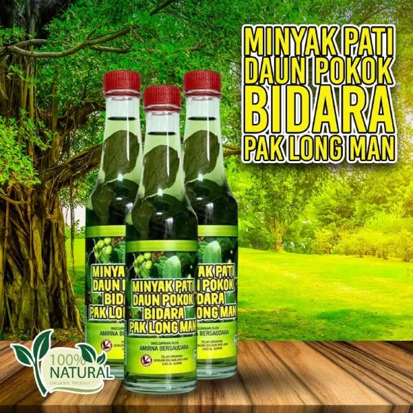 Minyak Pati Daun Pokok Bidara Pak Long Man Air Akar Kayu Amirna