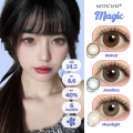 [COD&Free Lenscase] MYSTICEYES SOFTLENS DREAM MOCHA SERIES Russian Velvet Softlens Lensa Kontak Diameter 14.5mm Normal. 
