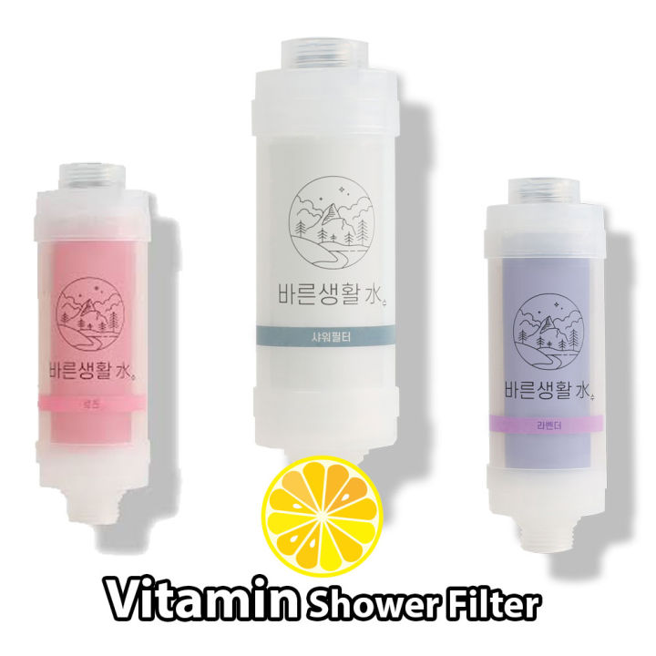 KOREA Vitamin Shower Filter for Reduces Dry Itchy Skin, Dramatically